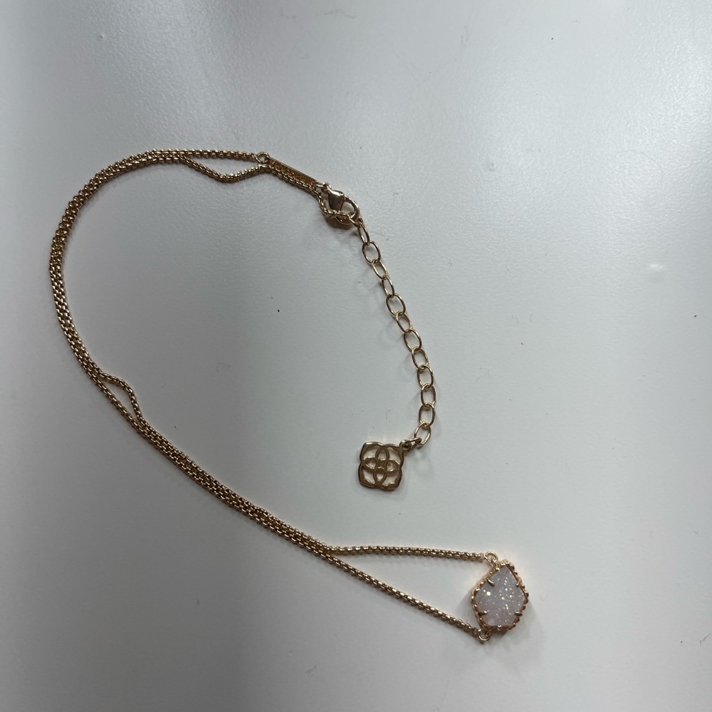 Kendra Scott Rose Gold Necklace